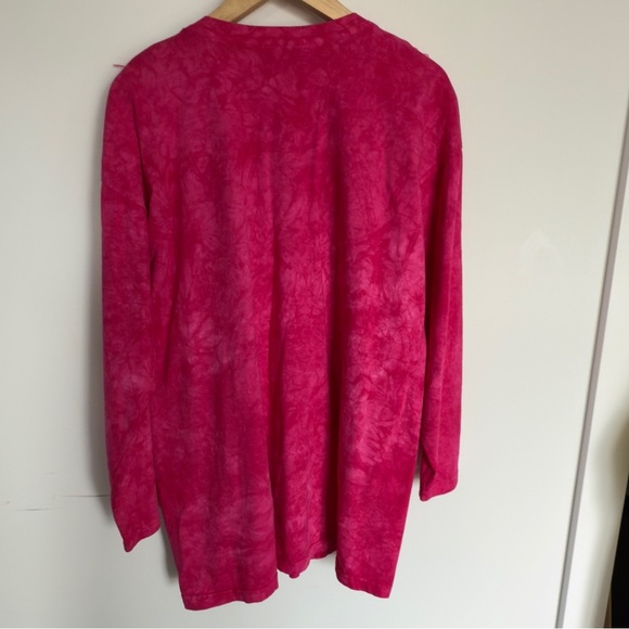 ☁️ Vintage Joanie W. Hot Pink Fringe Western Tunic – One Size - Picture 8 of 8